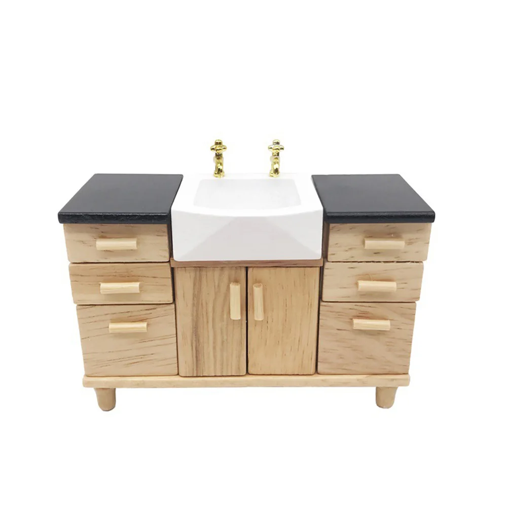 1/12 Dollhouse Miniature Accessories Mini Kitchen Cabinet Simulation Furniture Washing Cupboard Model Toy for Doll Home Decor
1/12 Dollhouse Miniature Accessories Mini Kitchen Cabinet Simulation Furniture Washing Cupboard Model Toy for Doll Home Decor