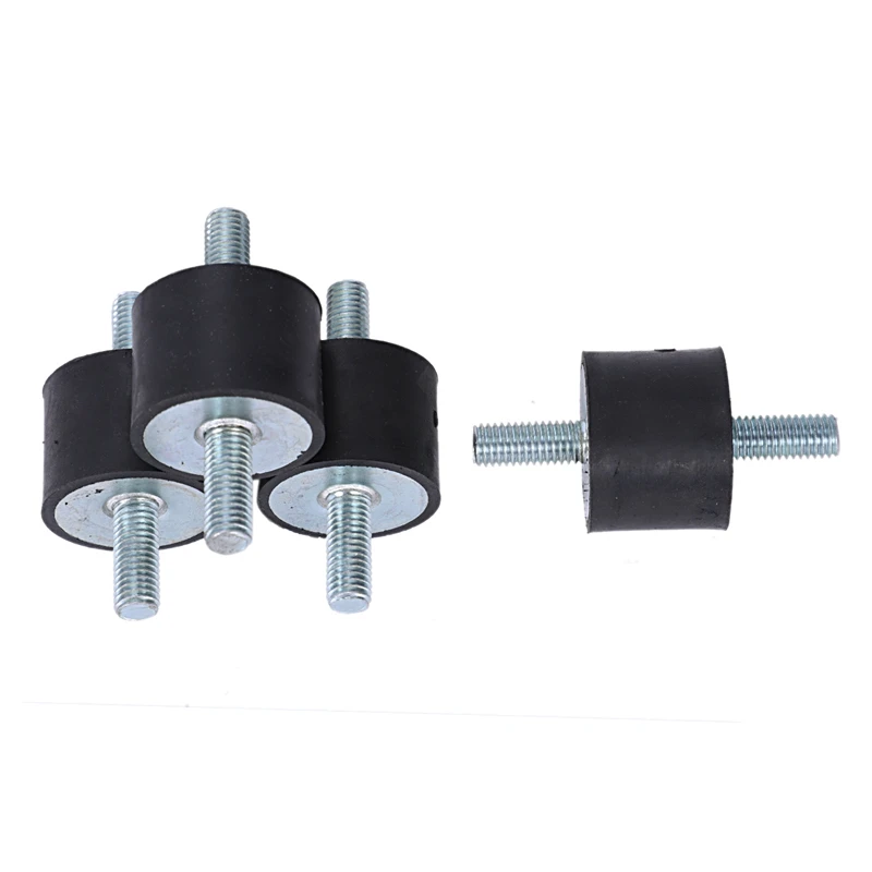 4 pieces M10 rubber shock absorber double external thread rubber anti-vibration vibration isolator durable
4 pieces M10 rubber shock absorber double external thread rubber anti-vibration vibration isolator durable