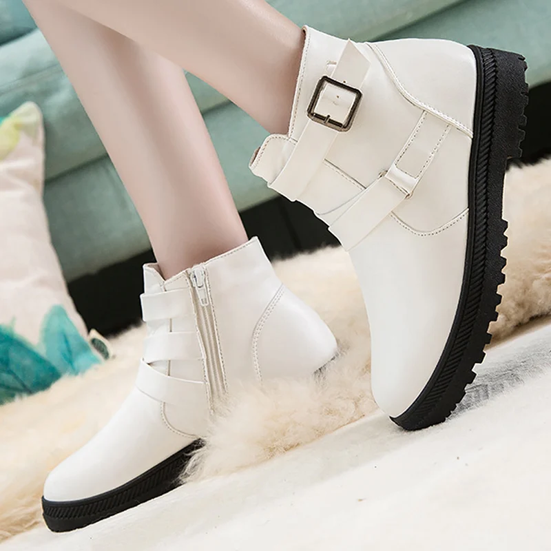 Winter boots for women big size 4.5-12 buckle zip designer ankle boots for student damping non-slip warm snow boots
Winter boots for women big size 4.5-12 buckle zip designer ankle boots for student damping non-slip warm snow boots
