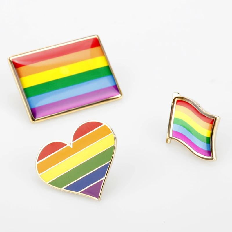 GAY PRIDE Colorful Heart Enamel Pin Brooches For Cute Girl Women Cartoon Mini Rainbow Metal Brooch Pins Denim Hat Badge Collar
GAY PRIDE Colorful Heart Enamel Pin Brooches For Cute Girl Women Cartoon Mini Rainbow Metal Brooch Pins Denim Hat Badge Collar