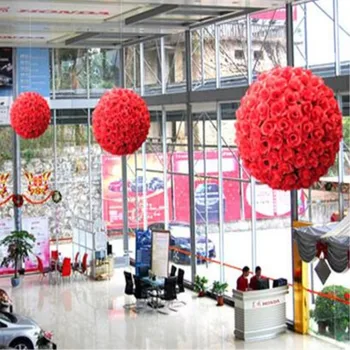 50 cm Dia Elegant Rose Flower Ball Artificial Bouquet Wedding Kissing Ball Centerpiece Decorations White Red Purple Pink Yellow
50 cm Dia Elegant Rose Flower Ball Artificial Bouquet Wedding Kissing Ball Centerpiece Decorations White Red Purple Pink Yellow