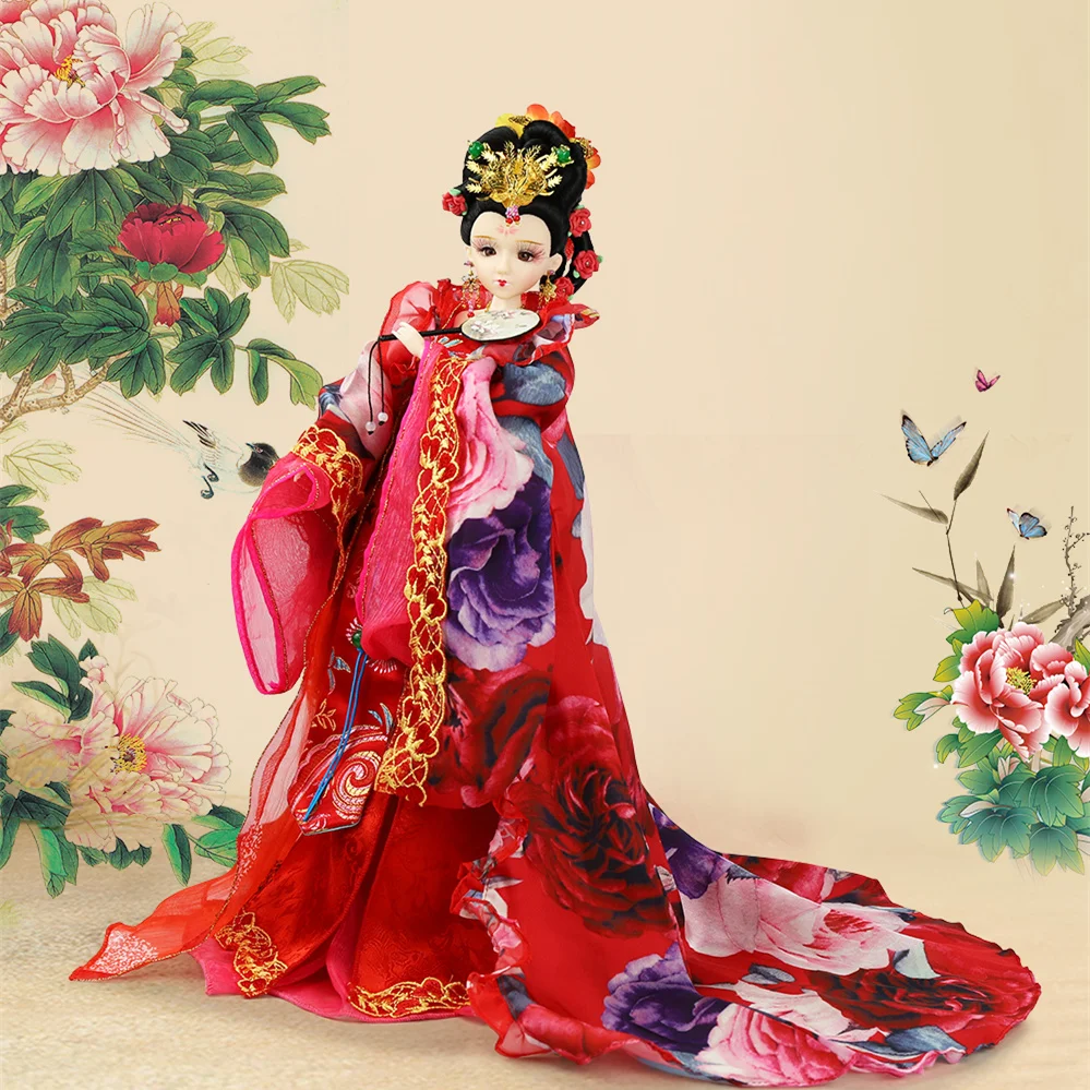 Fortune Days East Charm doll Ancient China Xiu Hua 1/6 like BJD doll with makeup 14 Joint body high quality exquisite gift toy.
Fortune Days East Charm doll Ancient China Xiu Hua 1/6 like BJD doll with makeup 14 Joint body high quality exquisite gift toy.