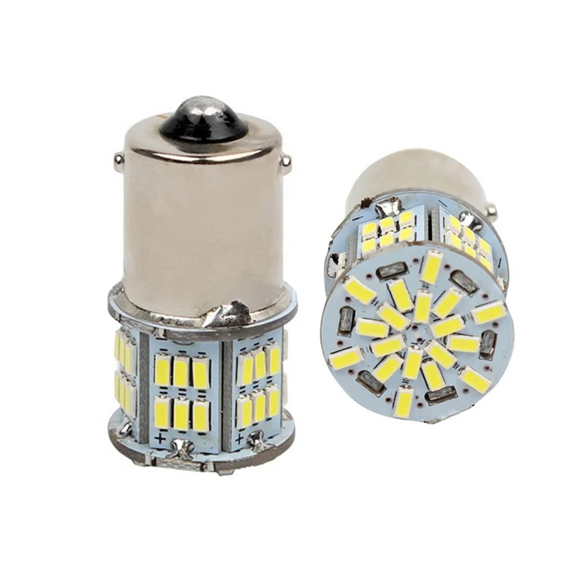 50 шт. Автомобильные светодиодные лампы S25 1156 BA15S 1157 BAY15D 54 Led 3014 SMD Автомобильные лампы дневные ходовые огни 12 в белый
50 шт. Автомобильные светодиодные лампы S25 1156 BA15S 1157 BAY15D 54 Led 3014 SMD Автомобильные лампы дневные ходовые огни 12 в белый