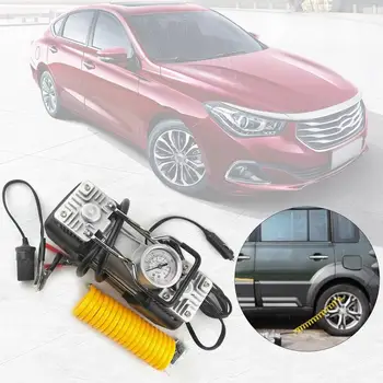 RU 12V 150PSI Portable Emergency Heavy Duty 2 Cylinder Car Air Compressor Tire Inflator Pump Universal for Car Trucks Bicycle
RU 12V 150PSI Portable Emergency Heavy Duty 2 Cylinder Car Air Compressor Tire Inflator Pump Universal for Car Trucks Bicycle