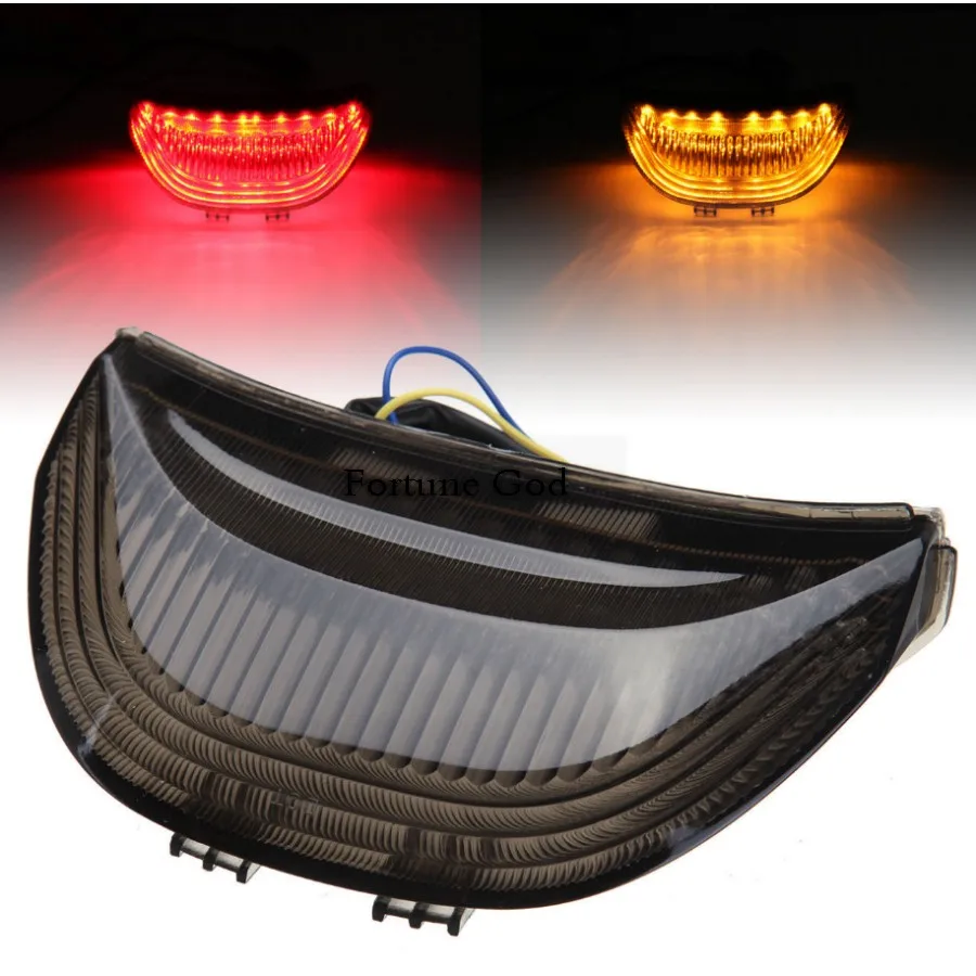 Motorcycle Integrated LED Turn Signals Tail Light For CBR 600 RR Honda CBR600RR 2003 2004 2005 2006 CBR1000RR 2004-2007
Motorcycle Integrated LED Turn Signals Tail Light For CBR 600 RR Honda CBR600RR 2003 2004 2005 2006 CBR1000RR 2004-2007