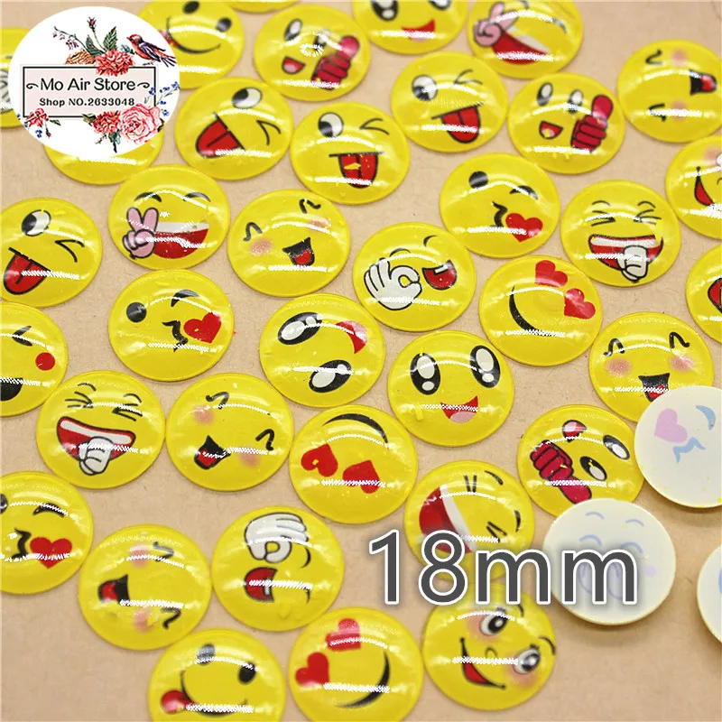 50pcs 18mm mix round kawaii emoji face Buttons Home Garden Crafts Cabochon Scrapbooking DIY Accessories
50pcs 18mm mix round kawaii emoji face Buttons Home Garden Crafts Cabochon Scrapbooking DIY Accessories