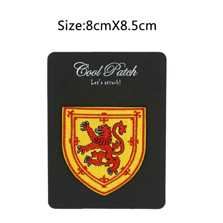 3.5" SCOTLAND FLAG SHIELD EMBROIDERED PATCH COAT OF ARMS EMBLEM LION RAMPANT SCOTTISH FLAG Iron-on Uniform SHOULDER
3.5" SCOTLAND FLAG SHIELD EMBROIDERED PATCH COAT OF ARMS EMBLEM LION RAMPANT SCOTTISH FLAG Iron-on Uniform SHOULDER