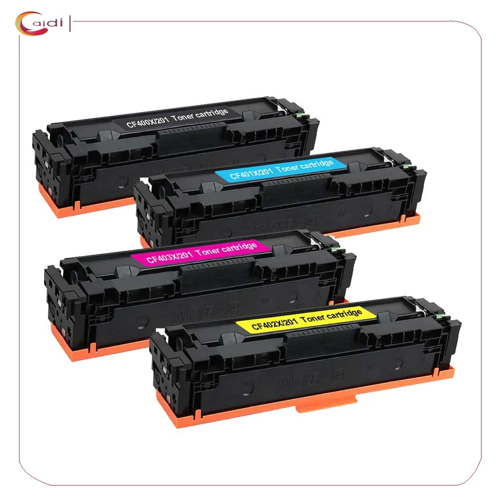 Compatible For CF400 CF400A CF401A CF402A CF403A CF201A 201A for HP Laserjet Pro M252dw M252n MFP M277dw M277n toner cartridge
Compatible For CF400 CF400A CF401A CF402A CF403A CF201A 201A for HP Laserjet Pro M252dw M252n MFP M277dw M277n toner cartridge