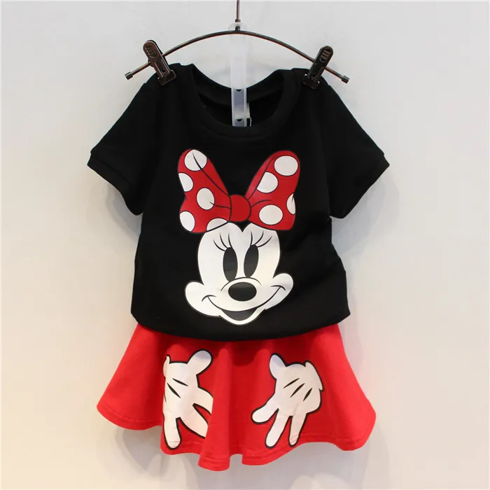 Girl Minnie Mouse clothing Set BABY clothes Short Sleeve T-shirt+ kirt Suits Outfits Set Vestido roupa infantil roupas infantis
Girl Minnie Mouse clothing Set BABY clothes Short Sleeve T-shirt+ kirt Suits Outfits Set Vestido roupa infantil roupas infantis