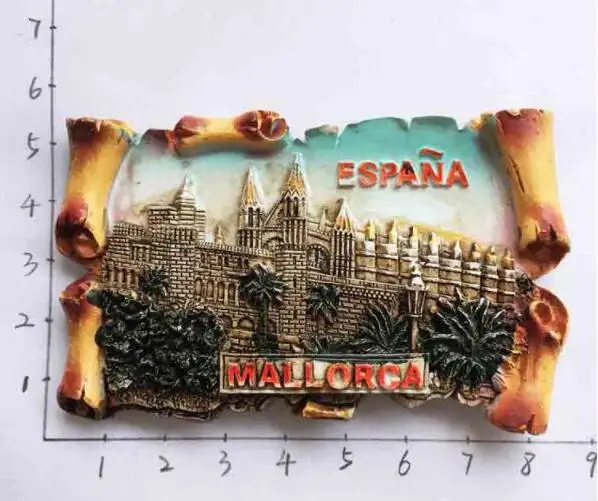 Europe Spain Mallorca ancient palace three-dimensional landscape travel memorabilia magnetic stickers refrigerator sticker
Europe Spain Mallorca ancient palace three-dimensional landscape travel memorabilia magnetic stickers refrigerator sticker