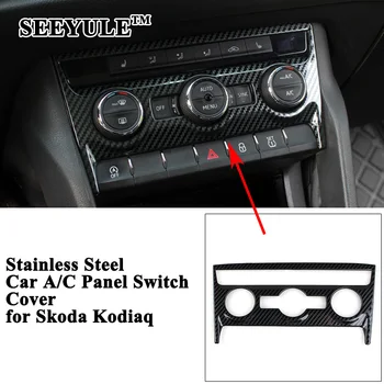 1pc SEEYULE Sporty Styling Car Console A/C Panel Air Condition Switch Decoration Cover Sticker Car Accessories for Skoda Kodiaq
1pc SEEYULE Sporty Styling Car Console A/C Panel Air Condition Switch Decoration Cover Sticker Car Accessories for Skoda Kodiaq