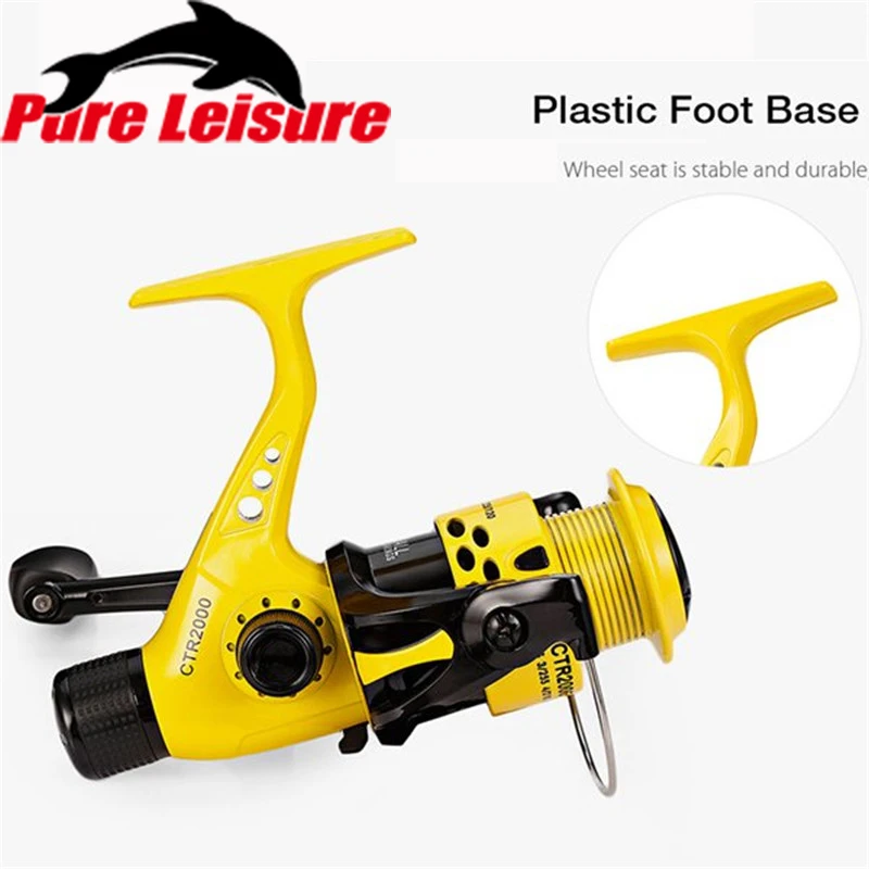 PureLeisure Foldable 2000-7000 Series 12BB 5.5:1 Fishing Reel Lightweight Rear Drag Plastic Spool Fish Spinning Wheels
PureLeisure Foldable 2000-7000 Series 12BB 5.5:1 Fishing Reel Lightweight Rear Drag Plastic Spool Fish Spinning Wheels