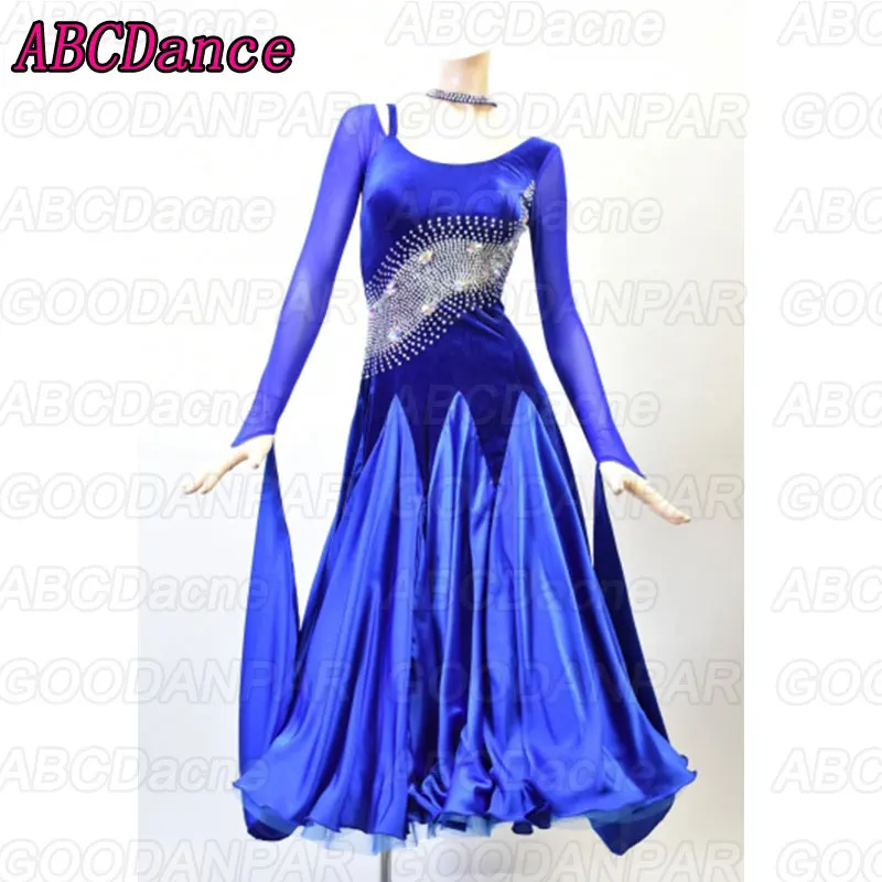 ballroom dance competition dresses Longsleeve Blue custom-made handmade standard ballroom dress,waltz dance dress
ballroom dance competition dresses Longsleeve Blue custom-made handmade standard ballroom dress,waltz dance dress