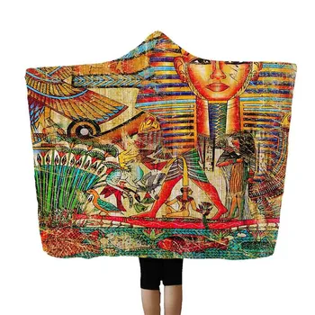 Creative Ancient Egyptian Pharaoh Printing Wearable Blanket Comfort Polyester Napping Blanket Home Textile Decor Blanke Size L 
Creative Ancient Egyptian Pharaoh Printing Wearable Blanket Comfort Polyester Napping Blanket Home Textile Decor Blanke Size L