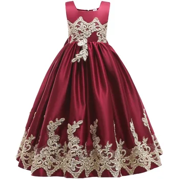 2018 new girl dress wedding party performance dress children embroidered long princess dress 4-14 year old girl clothes
2018 new girl dress wedding party performance dress children embroidered long princess dress 4-14 year old girl clothes