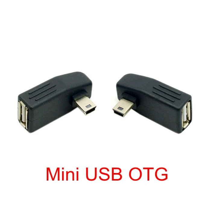 2pcs 90 Degree Up & Down Right Angled Mini USB Type B to USB Female OTG Adapter for Tablet & Cell Phone
2pcs 90 Degree Up & Down Right Angled Mini USB Type B to USB Female OTG Adapter for Tablet & Cell Phone
