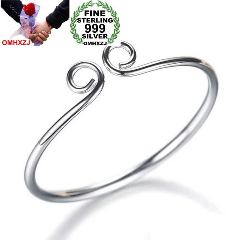 OMHXZJ Wholesale Fashion Woman Child Couple Gift Monkey Tighten Mantra Hoop 999 Sterling Silver Bracelet Bangle Adjustable SZ56
OMHXZJ Wholesale Fashion Woman Child Couple Gift Monkey Tighten Mantra Hoop 999 Sterling Silver Bracelet Bangle Adjustable SZ56
