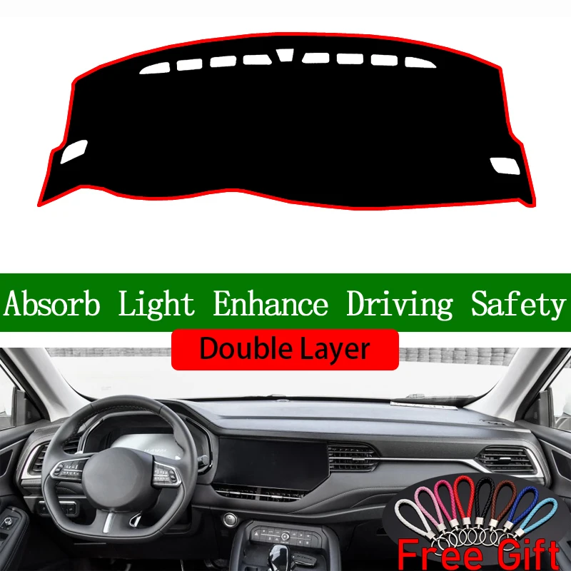 Double Layer Car Stickers For HAVAL F7 2019 Dashboard Cover Car Accessories Interior Anti-UV Car Decals
Double Layer Car Stickers For HAVAL F7 2019 Dashboard Cover Car Accessories Interior Anti-UV Car Decals
