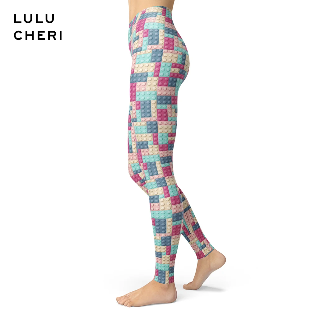 Colorful Building Blocks Printed Leggings For Women Girls Brushed Buttery Soft Skinny Workout Trousers Funny Fitness Trousers
Colorful Building Blocks Printed Leggings For Women Girls Brushed Buttery Soft Skinny Workout Trousers Funny Fitness Trousers