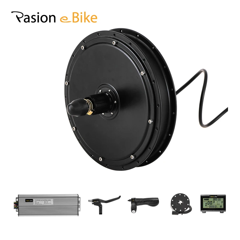 PASION E BIKE Set 48V 1500W Hub Motor Electric Bike Rear Wheel Motor & Electric Components Electric Bike Kit Rear Motor 1500W
PASION E BIKE Set 48V 1500W Hub Motor Electric Bike Rear Wheel Motor & Electric Components Electric Bike Kit Rear Motor 1500W