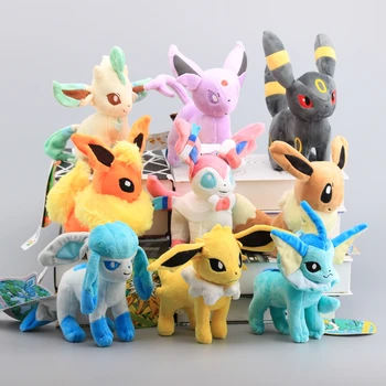 9 Style 8" 20 cm Standing Sylveon Umbreon Eevee Espeon Vaporeon Flareon Leafeon Stuffed Animal Plush Doll Toys Kids Gift
9 Style 8" 20 cm Standing Sylveon Umbreon Eevee Espeon Vaporeon Flareon Leafeon Stuffed Animal Plush Doll Toys Kids Gift