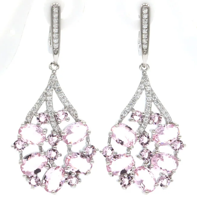 18x10mm SheCrown Fancy Golden Citrine Woman's Party Silver Stud Earrings 
18x10mm SheCrown Fancy Golden Citrine Woman's Party Silver Stud Earrings