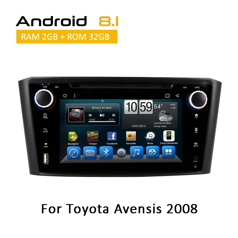 2 Din 7.0 Inch Android 6.0 8.1 Auto Radio Stereo For Toyota Avensis 2008 Head Unit Multimedia With Rear Camera AUX DVD Player
2 Din 7.0 Inch Android 6.0 8.1 Auto Radio Stereo For Toyota Avensis 2008 Head Unit Multimedia With Rear Camera AUX DVD Player