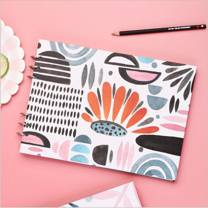 Hot Sale Loose-leaf Sketch Book Diary for Drawing Painting Graffiti Movable Paper Sketchbook Notebook Office School Supplies
Hot Sale Loose-leaf Sketch Book Diary for Drawing Painting Graffiti Movable Paper Sketchbook Notebook Office School Supplies