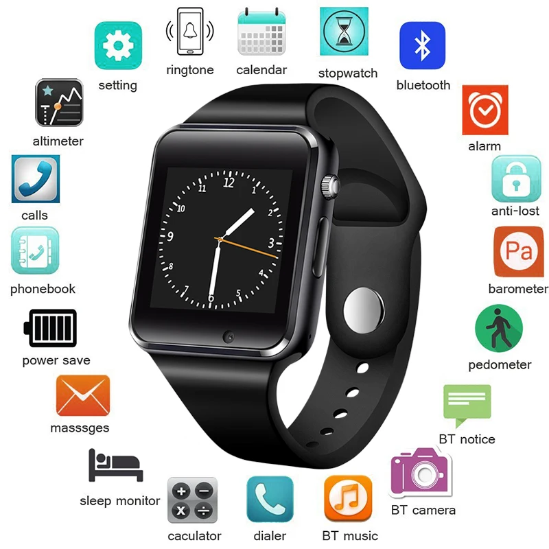 LIGE Bluetooth Smart Watch Men SIM TF Push Message Sports Pedometer Digital Smart Watch Support SIM Card Hombre Inteligente +Box
LIGE Bluetooth Smart Watch Men SIM TF Push Message Sports Pedometer Digital Smart Watch Support SIM Card Hombre Inteligente +Box