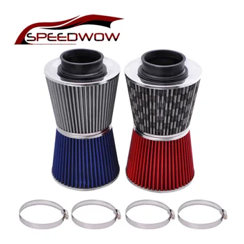 SPEEDWOW 76mm 3" Air Filter Auto Vehicle Car Cold Air Intake Filter Cleaner Mesh Tapered Cone Air Filter
SPEEDWOW 76mm 3" Air Filter Auto Vehicle Car Cold Air Intake Filter Cleaner Mesh Tapered Cone Air Filter