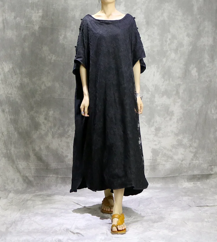 2017 female new spring and summer fluid batwing sleeve plus size loose solid color embroidery plate buttons vintage full dress
2017 female new spring and summer fluid batwing sleeve plus size loose solid color embroidery plate buttons vintage full dress