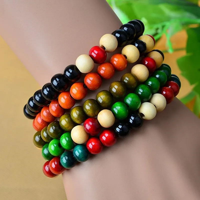Ethnic style series of new color wooden bead stretch bracelet lap small beads jewelry special wholesale
Ethnic style series of new color wooden bead stretch bracelet lap small beads jewelry special wholesale