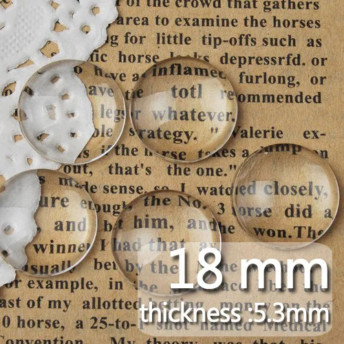 200pcs 18mm Round Clear Glass Time Gem Ellipse Trays Gem Patch Sticker Beads DIY Handmade Jewelry Accessories Material
200pcs 18mm Round Clear Glass Time Gem Ellipse Trays Gem Patch Sticker Beads DIY Handmade Jewelry Accessories Material