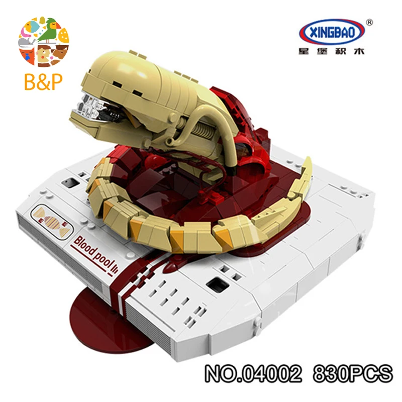 XB-04002 830pcs Moive Series The New Alien Model Building Block Brick Toys For Children Gift
XB-04002 830pcs Moive Series The New Alien Model Building Block Brick Toys For Children Gift