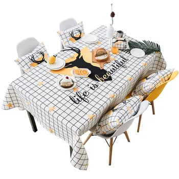 Nordic Ins Wind-proof Oil-proof Wash-free Tablecloth Art Rectangular Modern Simple Round Tablecloth Cover Coffe Table
Nordic Ins Wind-proof Oil-proof Wash-free Tablecloth Art Rectangular Modern Simple Round Tablecloth Cover Coffe Table