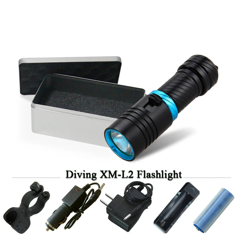 scuba diving flashlights underwater torch XM-L2 rechargeable waterproof led flashlight 18650 or 26650 diver work flash light
scuba diving flashlights underwater torch XM-L2 rechargeable waterproof led flashlight 18650 or 26650 diver work flash light