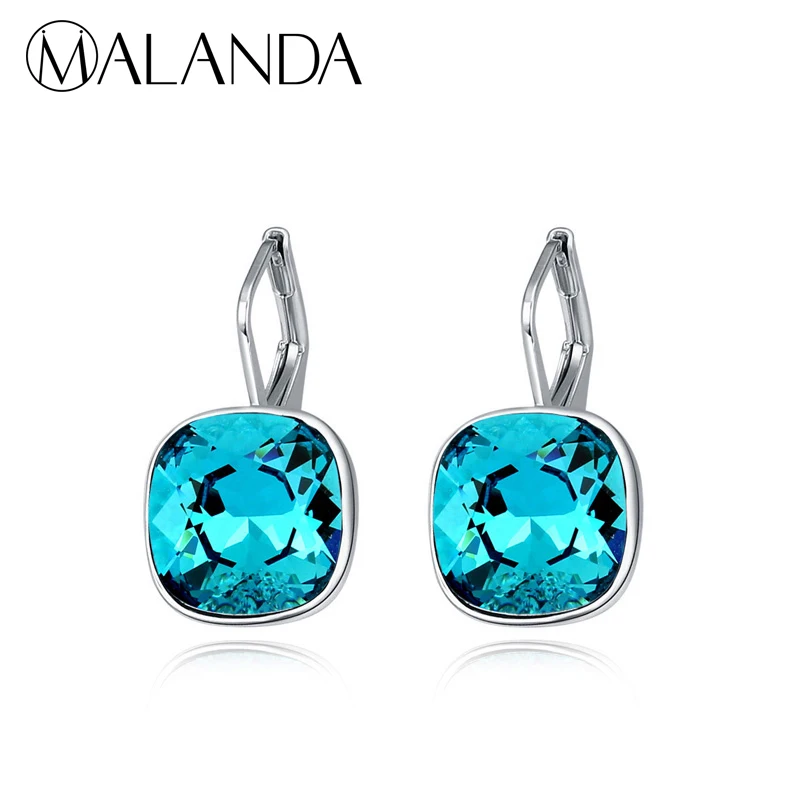 MALANDA Brand Luxury Channel Earrings For Women Wedding Elip Earrings Crystal From Swarovski Fashion Wedding Earrings Jewelry
MALANDA Brand Luxury Channel Earrings For Women Wedding Elip Earrings Crystal From Swarovski Fashion Wedding Earrings Jewelry