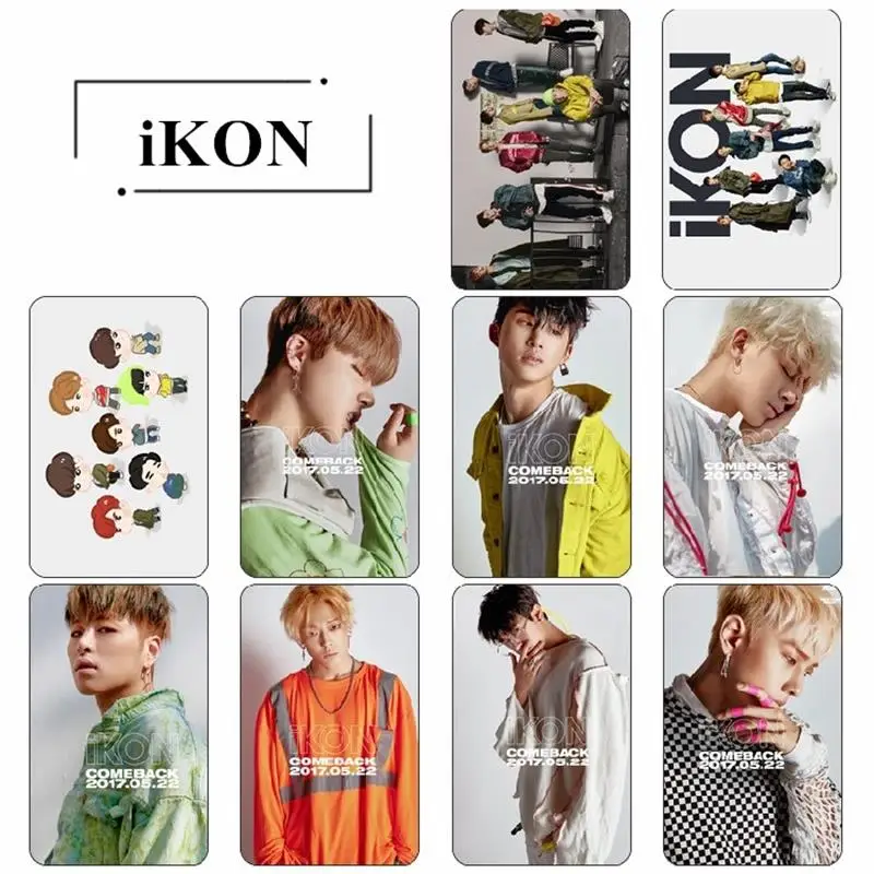Kpop iKON Return Album Sticky Photo Card Bobby B.I CHANWOO HD Photograph Sticker 10pcs/Set
Kpop iKON Return Album Sticky Photo Card Bobby B.I CHANWOO HD Photograph Sticker 10pcs/Set
