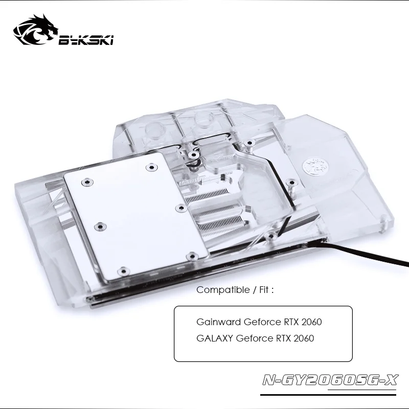 Bykski water block fit GALAXY/Gainward Geforce RTX 2060,GPU Cooler ,5v 3pin ,12v 4pin light motherboard control ,N-GY2060SG-X
Bykski water block fit GALAXY/Gainward Geforce RTX 2060,GPU Cooler ,5v 3pin ,12v 4pin light motherboard control ,N-GY2060SG-X