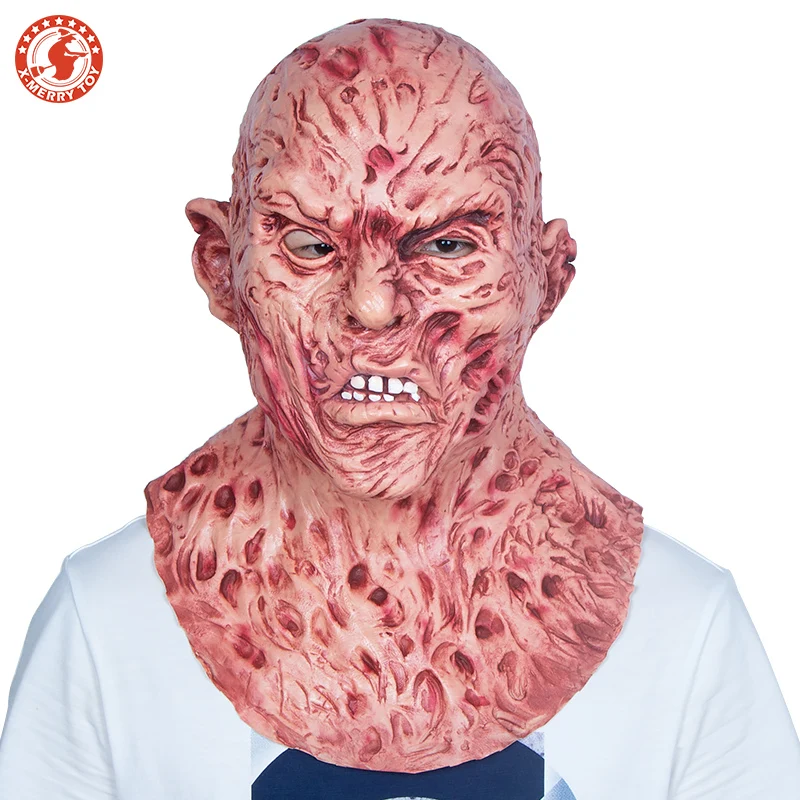 Freddy Krueger Mask A Nightmare on Elm Street Halloween Adult Costume Accessory