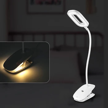 25Leds LED Desk Lamp Clip-On Night Light 1200mAh USB Rechargeable 360 Degrees Adjustable Dimming Reading Table Lamp For Bedroom
25Leds LED Desk Lamp Clip-On Night Light 1200mAh USB Rechargeable 360 Degrees Adjustable Dimming Reading Table Lamp For Bedroom