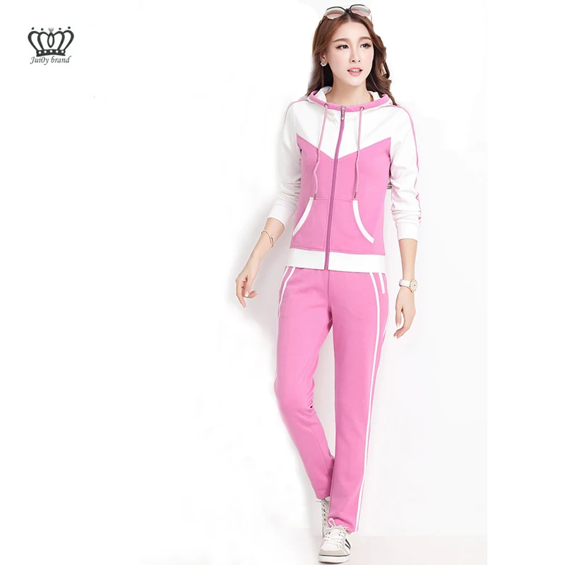Spring/Fall/winter Sporting Suits Ladies Slim 2 Pieces Sets Cotton Women Hooded zipper Tops and Long Pants Female Tracksuit red
Spring/Fall/winter Sporting Suits Ladies Slim 2 Pieces Sets Cotton Women Hooded zipper Tops and Long Pants Female Tracksuit red