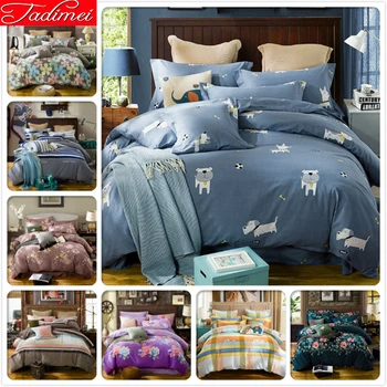 100% Pure Cotton Duvet Cover Fitted Sheet Pillowcase 3/4 pcs Bedding Set Adult Kid Bedlinen for 1.2m 1.5m 1.8m Bed Linen 200x230 28
100% Pure Cotton Duvet Cover Fitted Sheet Pillowcase 3/4 pcs Bedding Set Adult Kid Bedlinen for 1.2m 1.5m 1.8m Bed Linen 200x230 28