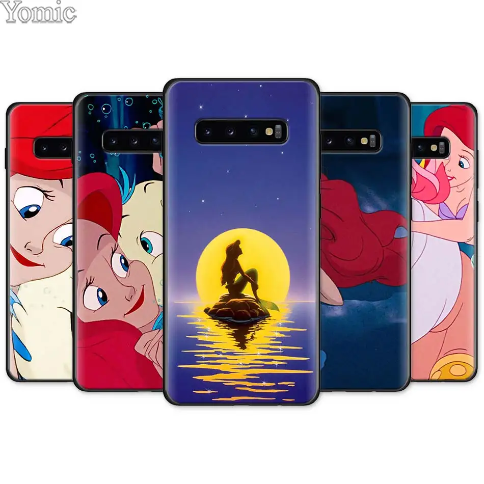 Cute anime mermaid Prinecess Black Silicone Case for Samsung Galaxy S10e S10 S8 S9 Plus S7 A40 A50 A70 Note 8 9 Soft Case Cover
Cute anime mermaid Prinecess Black Silicone Case for Samsung Galaxy S10e S10 S8 S9 Plus S7 A40 A50 A70 Note 8 9 Soft Case Cover