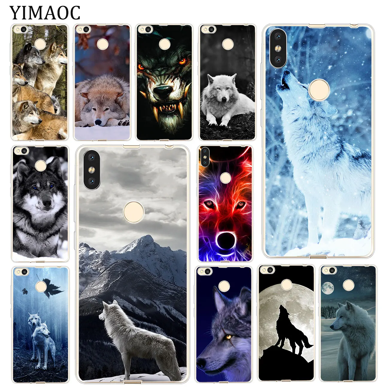 YIMAOC The Wolf animal Soft Silicone Phone Case for Xiaomi MI Redmi 8A 7A 6A 5A 4X Note 8 7 6 Pro 5 Plus Cover
YIMAOC The Wolf animal Soft Silicone Phone Case for Xiaomi MI Redmi 8A 7A 6A 5A 4X Note 8 7 6 Pro 5 Plus Cover