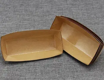 20*6*3cm Disposable White Kraft Boat Box For Chip Food Tray Greaseproof Paper Box Fried Food Storage Box SN2387
20*6*3cm Disposable White Kraft Boat Box For Chip Food Tray Greaseproof Paper Box Fried Food Storage Box SN2387