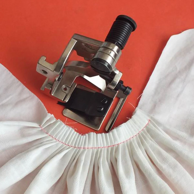 New Industrial Sewing Machine Parts Pleating Presser Foot Sewing Machine Wrinkles Presser Foot Clothing Pleating Presser Foot
New Industrial Sewing Machine Parts Pleating Presser Foot Sewing Machine Wrinkles Presser Foot Clothing Pleating Presser Foot