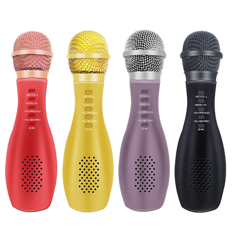 Wireless Condenser Karaoke Microphone Bluetooth Speaker KTV Home Phone Microphone For Radio Braodcasting Singing Recording
Wireless Condenser Karaoke Microphone Bluetooth Speaker KTV Home Phone Microphone For Radio Braodcasting Singing Recording