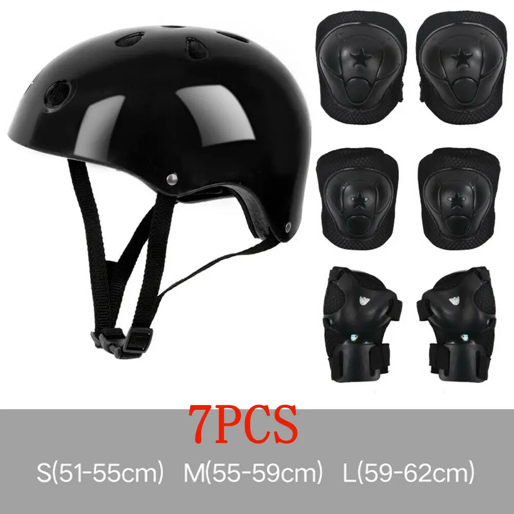 Kids Skateboard Helmet/Wrist/Knee/Elbow Adjustable Straps Protective Skiing Bike
Kids Skateboard Helmet/Wrist/Knee/Elbow Adjustable Straps Protective Skiing Bike