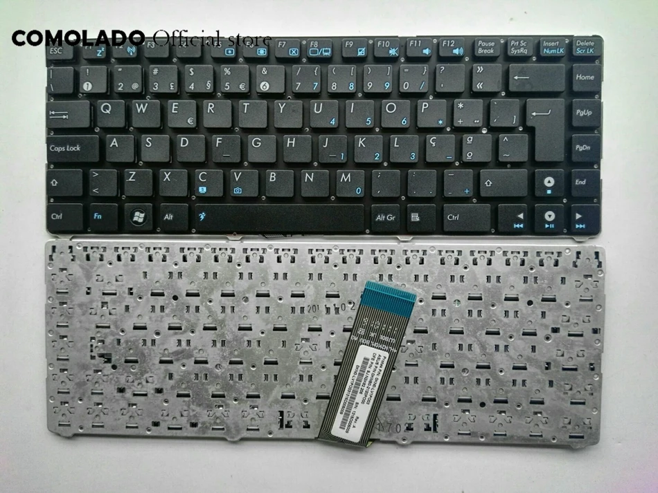 PO Portugal keyboard for ASUS EeePC 1215T 1215 1215N 1215P 1215PED 1215PN PO Laptop with black keyboard
PO Portugal keyboard for ASUS EeePC 1215T 1215 1215N 1215P 1215PED 1215PN PO Laptop with black keyboard
